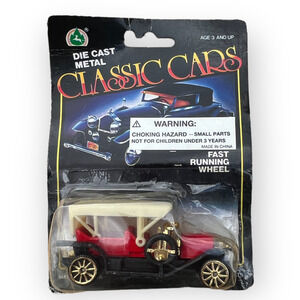Vintage Die Cast Metal Classic Cars Fast Running Wheel In the Original Packaging